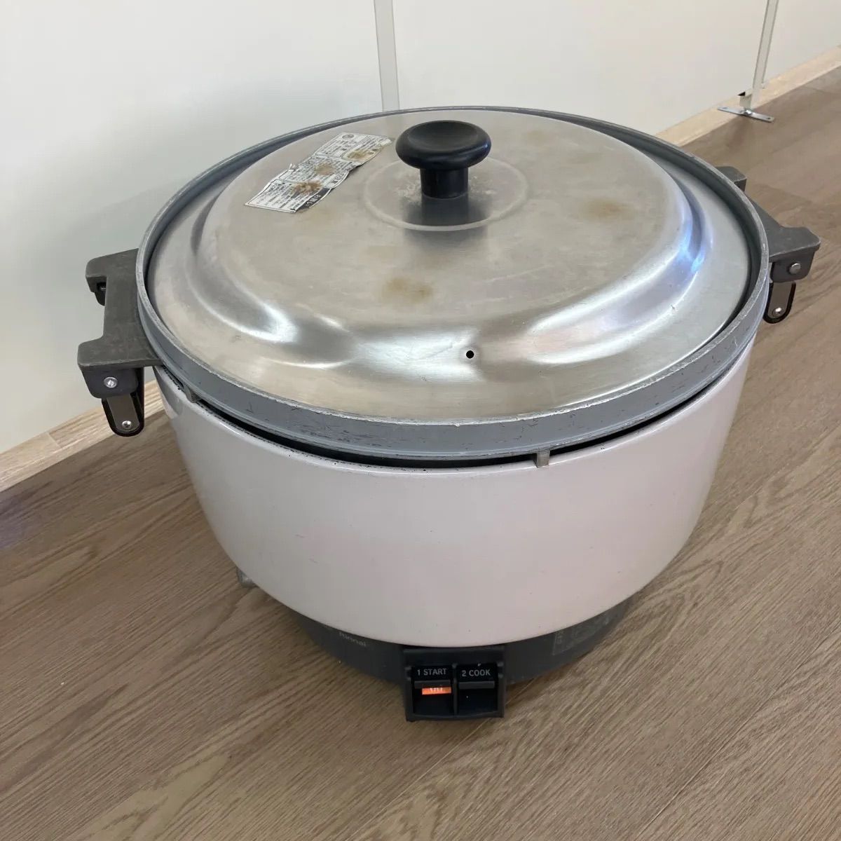 リンナイ 5、5升炊きガス業務用炊飯器 ジャンク品 - メルカリ
