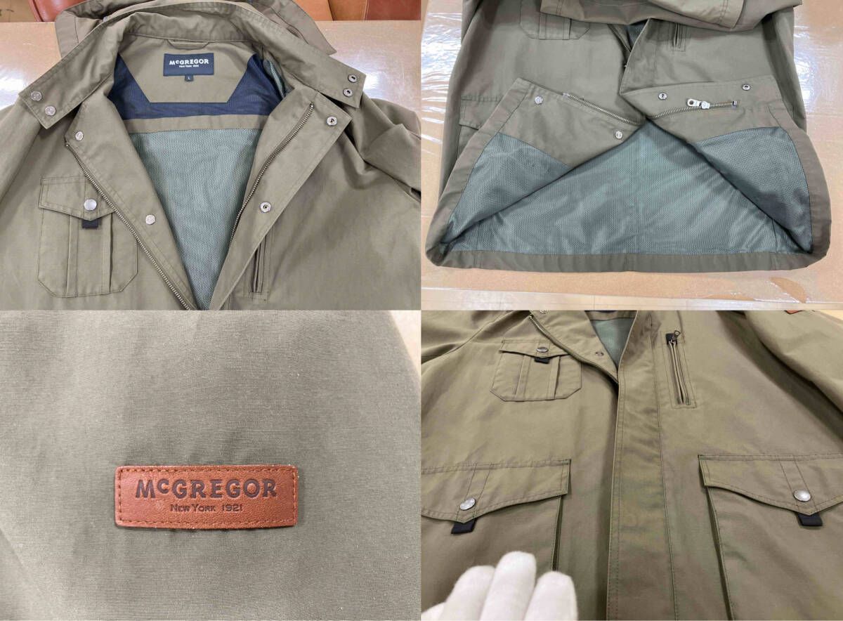 McGREGOR マクレガー フード付きジップアップアウター ジップアップ 