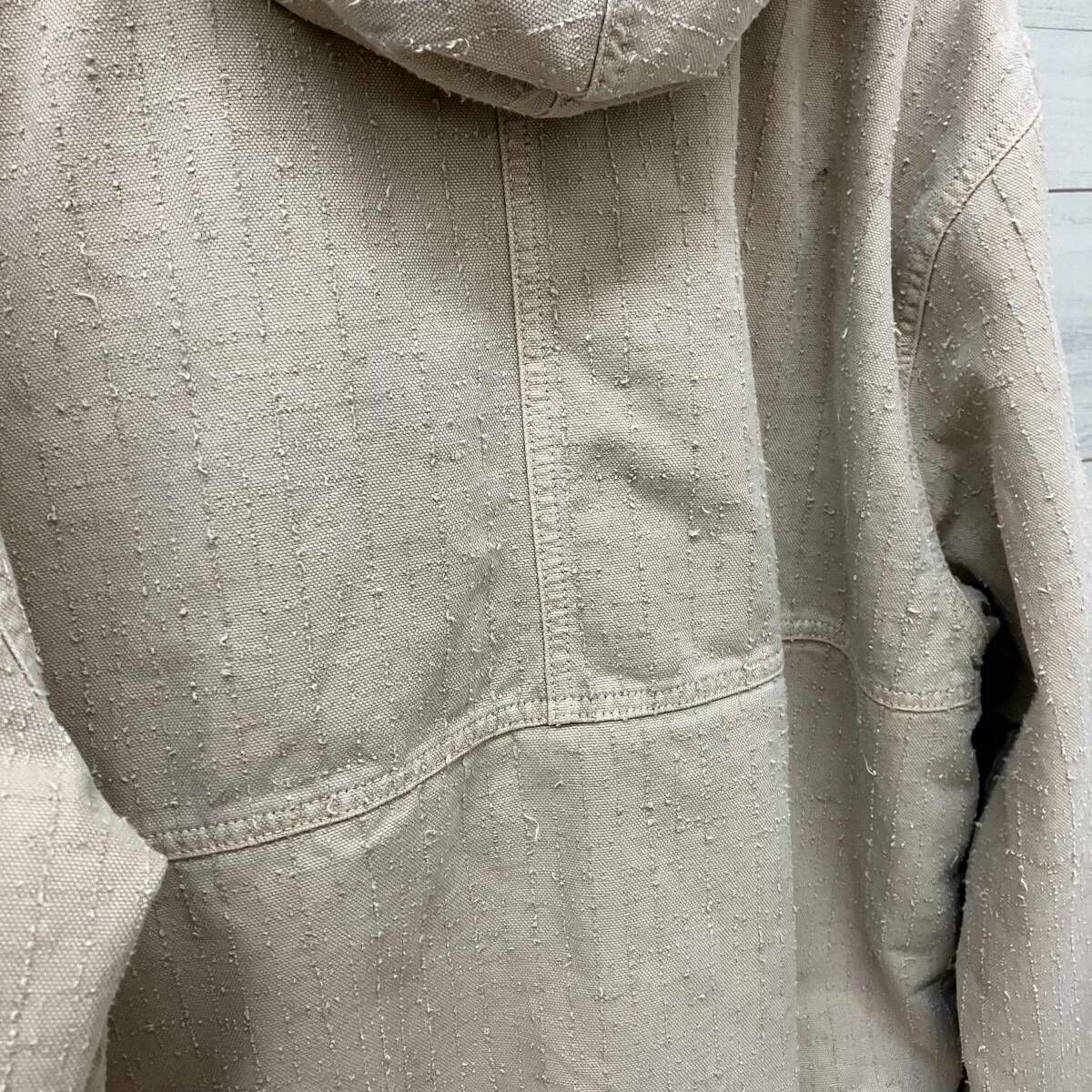 STUSSY ステューシー フードジャケット 115793 CANVAS NEEDLE PUNCH