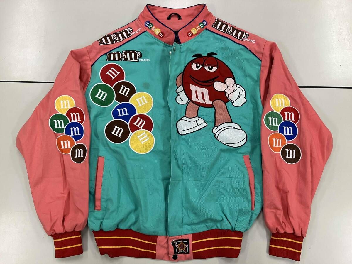 JEFF Hamilton JH Design m-m s レーシングジャケット ピンクミントグリーン