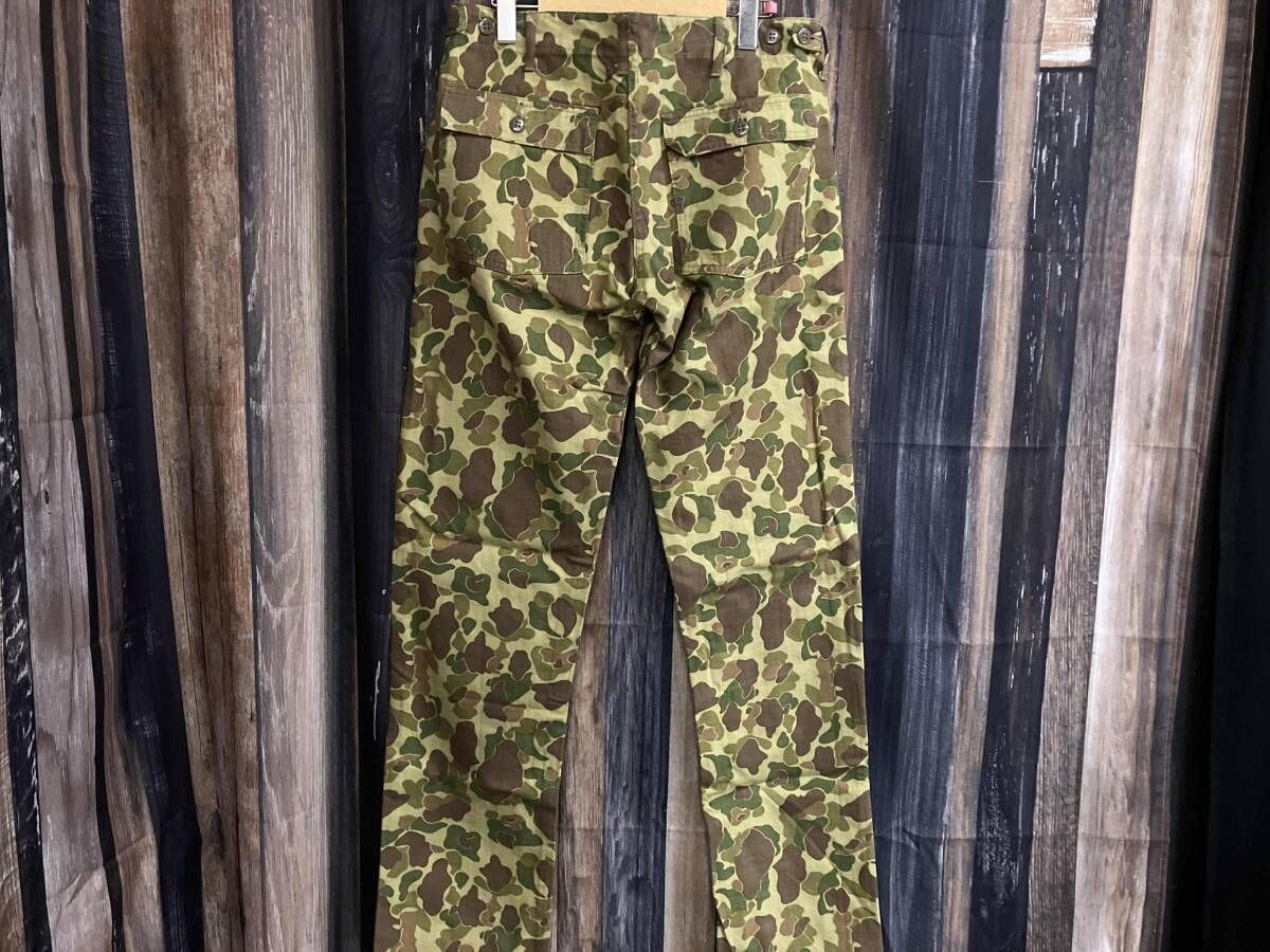 フェローズ ダックカモ ベイカーパンツ S 送料無料 フェローズ ダックカモ ベイカーパンツ S 送料無料 PHERROW'S ベイカー