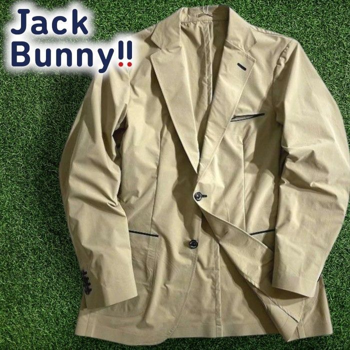 MASTER BUNNY EDITION by PEARLY GATES マスターバニー パーリーゲイツ ゴルフ 素材 無地 テックストレッチ 2 B テーラードジャケット ゴルフウェア 758-3123301 定価4.2万 4 062 51120 w 09