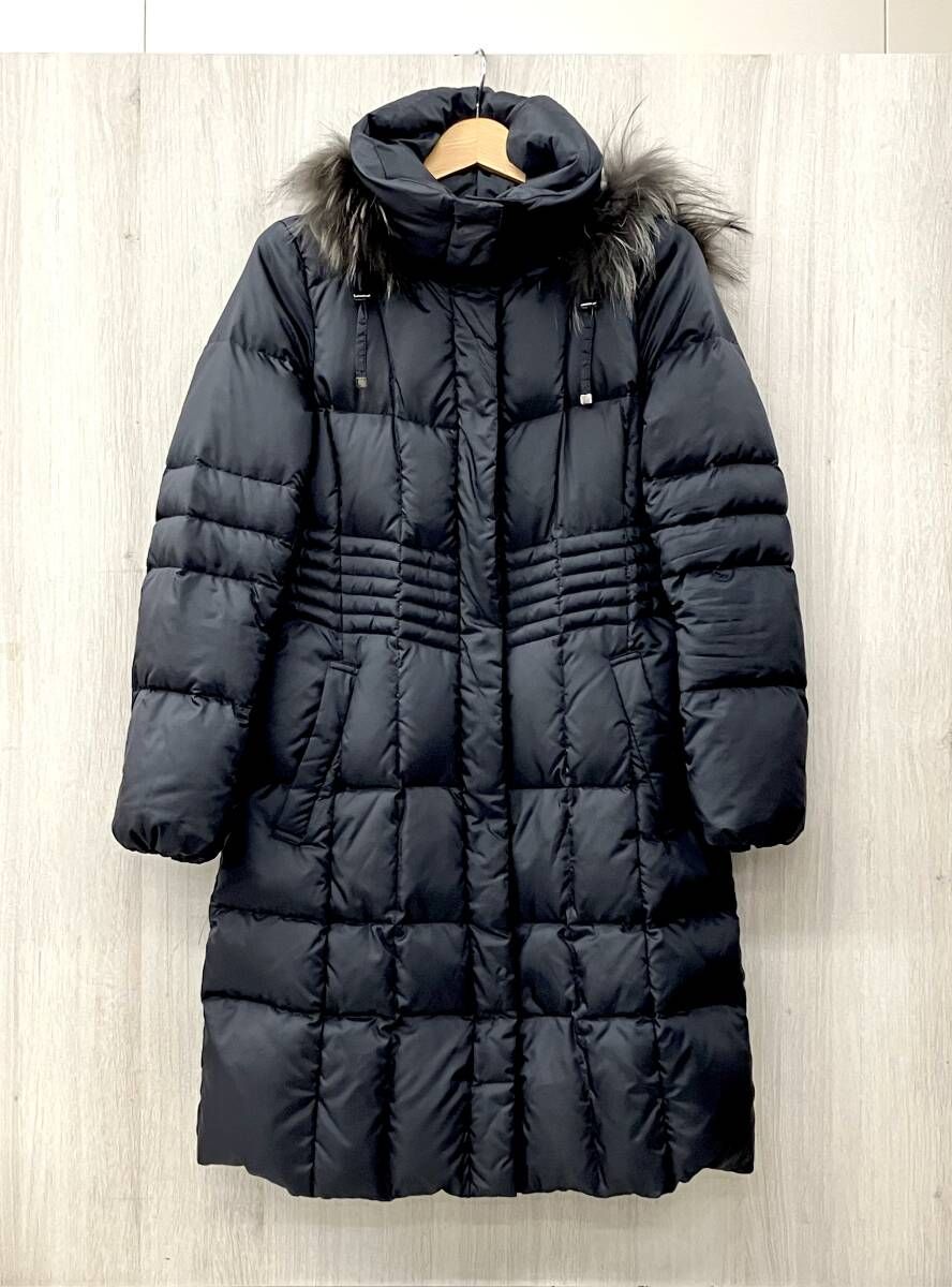 23区/ダウンコート/438502/ブラック/サイズ40 コレクション 23区