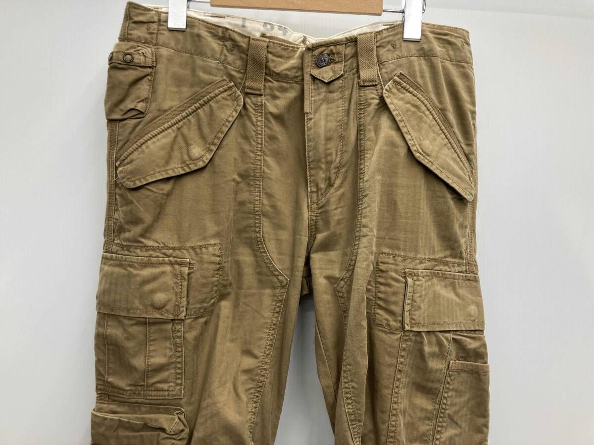POLO RALPH LAUREN ポロラルフローレン カーゴパンツ ベージュ アメカジ W 34|32 357401-1020-C-59 スラックス スラックス 