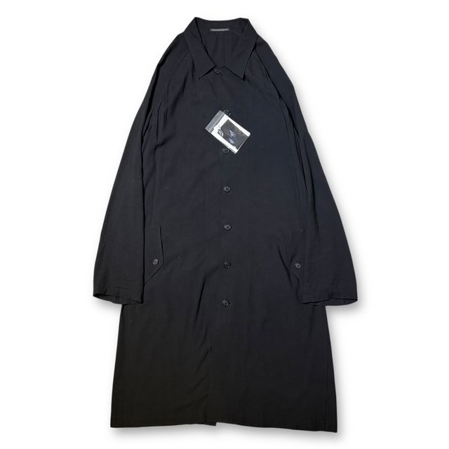 24 ss Y s for men Lagrangian Sleeve Coat MS-C 02-217 コート ブラック サイズ1
