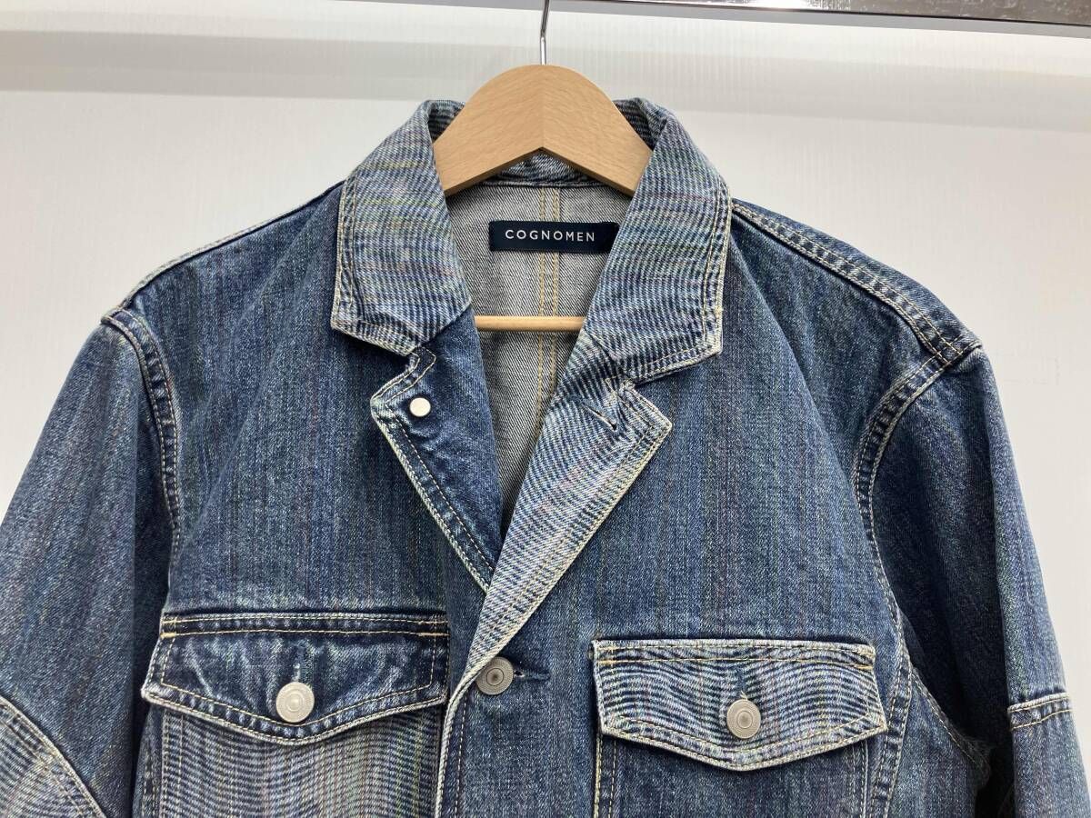 コグノーメン デニムジャケット ジージャン WA-JK-M 03 Sサイズ 日本製 インディゴブルー