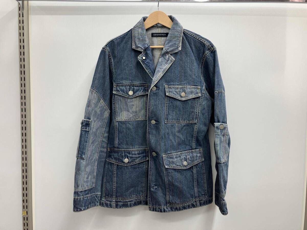 コグノーメン デニムジャケット ジージャン WA-JK-M 03 Sサイズ 日本製 インディゴブルー
