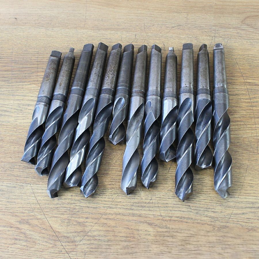 12本セット ナチ他 φ24 0～29 0 mm テーパーシャンクドリル MT 3