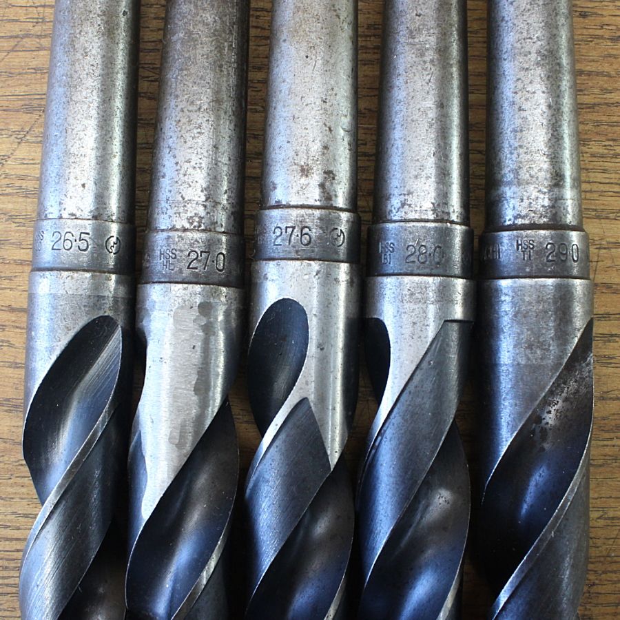 テーパーシャンクドリル