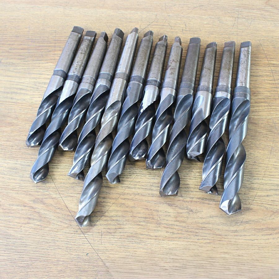 12本セット ナチ他 φ24 0～29 4 mm テーパーシャンクドリル MT 3