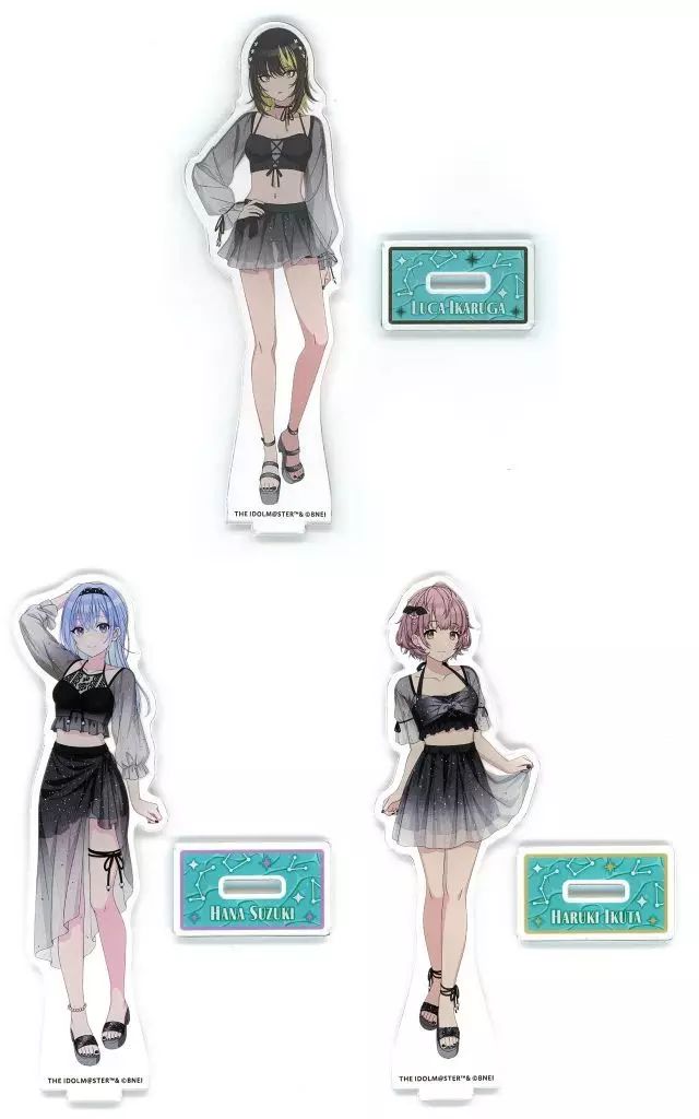 中古】アクリルスタンド・アクリルパネル 全3種セット アクリル