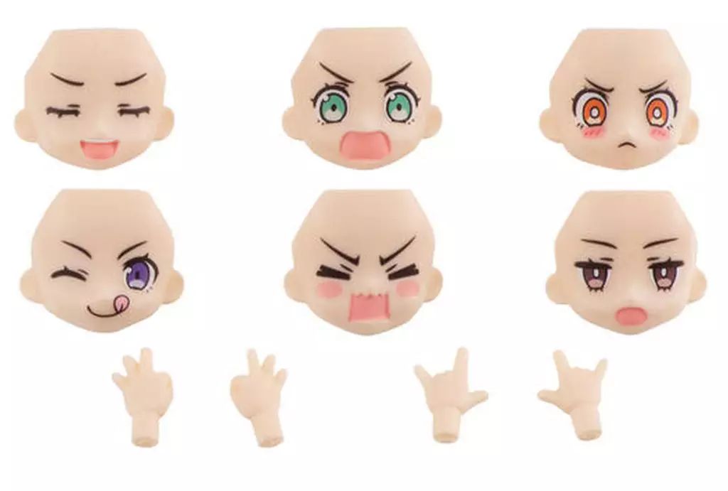 トレーディングフィギュア AQUA !フェイスパーツセット02 日向悠二ver. バンダイ