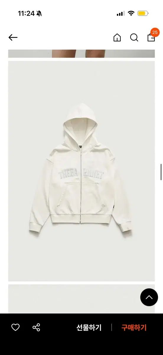 ザ バーネット キャンピング WHO ジップアップ アイボリー