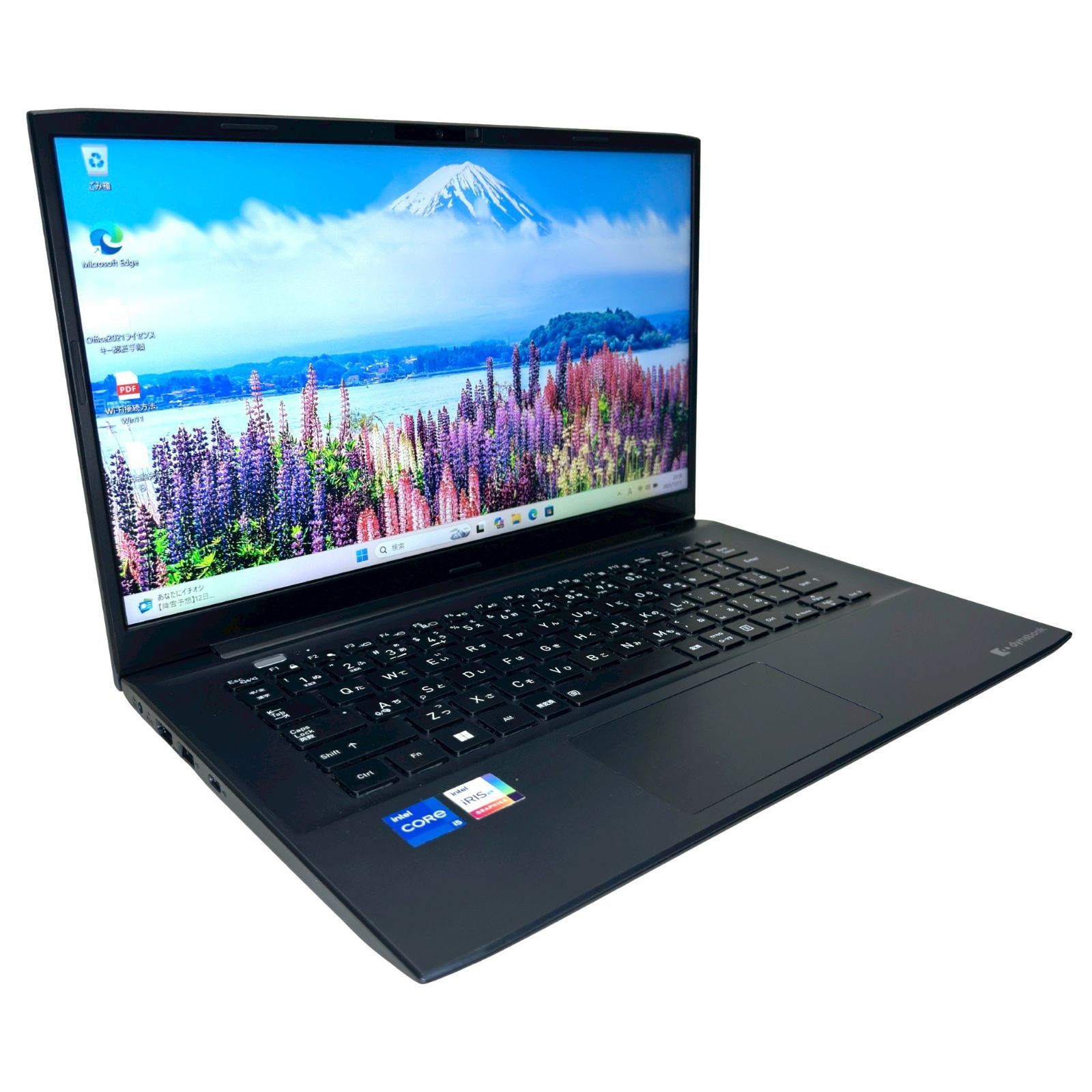 第12世代 dynabook MJ 64 KV Core i 5 16 GB 14インチ ノートPC Office 2021搭載 高年式 バッテリー良好 在宅ワーク 学生向け Windows 11 NB 642