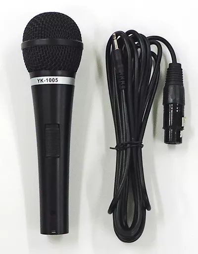 夢グループ　カラオケ一番　有線サブマイク付き 中古】マイク 夢グループ カラオケ一番専用 有線サブマイク [YK-1005