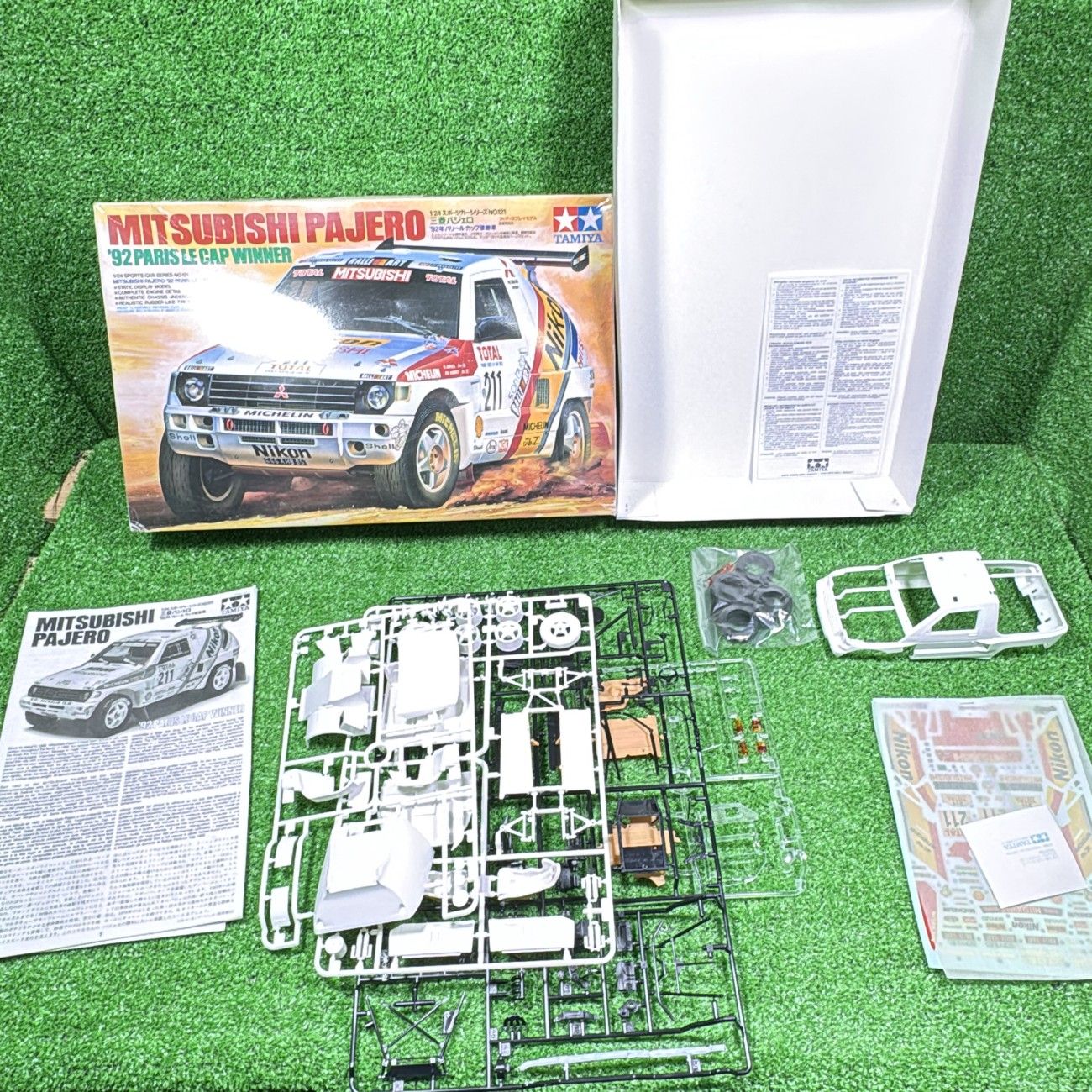 未使用多数】タミヤ 1/24 三菱パジェロ '92パリ〜ルカップ優勝車