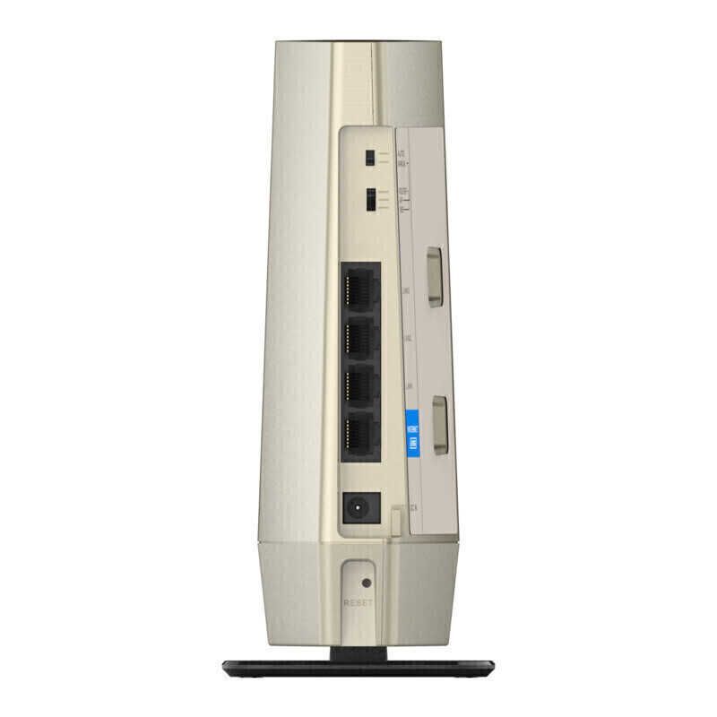 ♥ BUFFALO Wi-Fiルーター 4803＋1146 Mbps AirStation ネット脅威ブロッカー2対応 ムモデル Wi-Fi 6 ax |IPv 6対応 シャンパンゴールド WSR- -CG