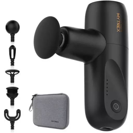 【中古】美容・健康家電 MYTREX ハンディマッサージャー REBIVE MINI (ブラック) [MT/BY-RBM20B]