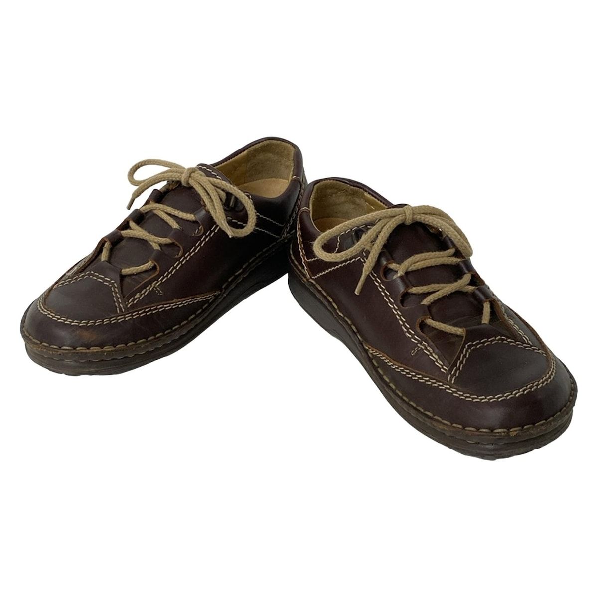 Footprints フットプリンツ シューズ 36 レディース - ダークブラウン レザー