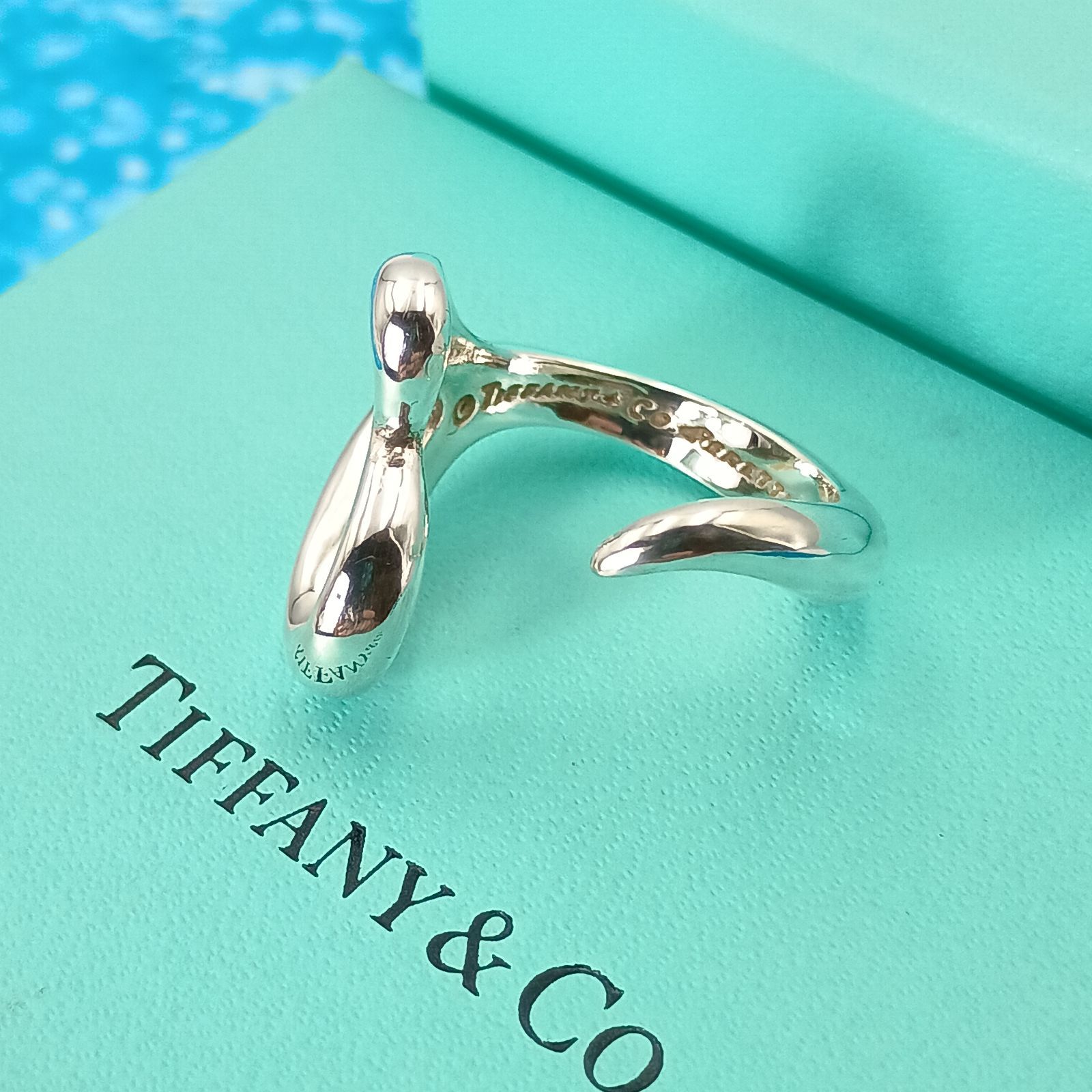 TIFFANY/925 オープンハート リング 6号 中古・古着通販】Tiffany & Co. (ティファニー) オープンハートリング