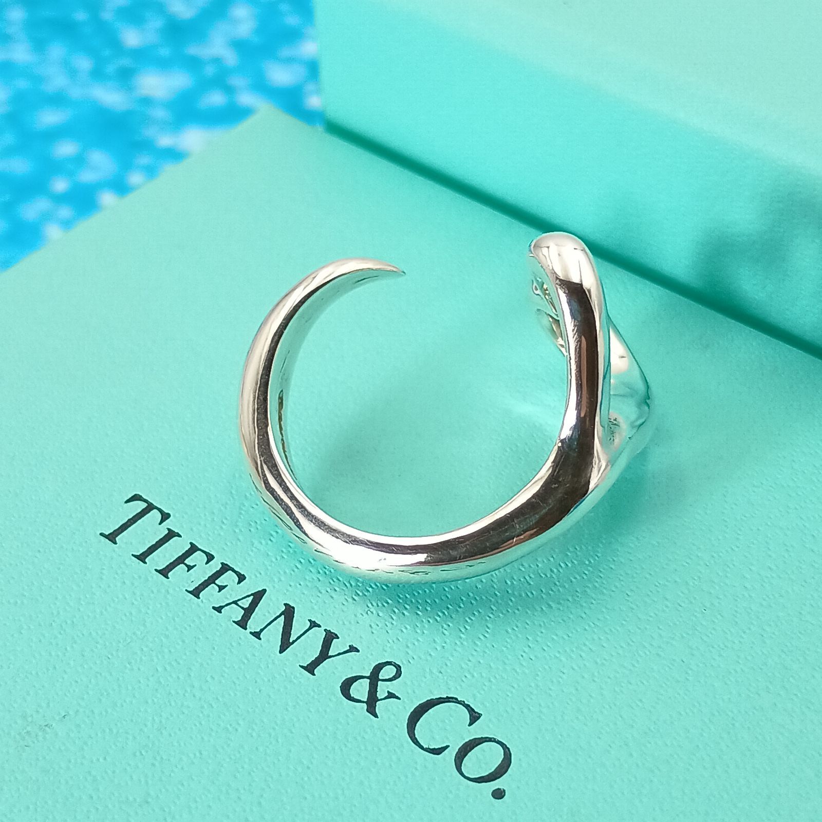 TIFFANY&Co. ティファニー 13号 オープンハート リング 指輪