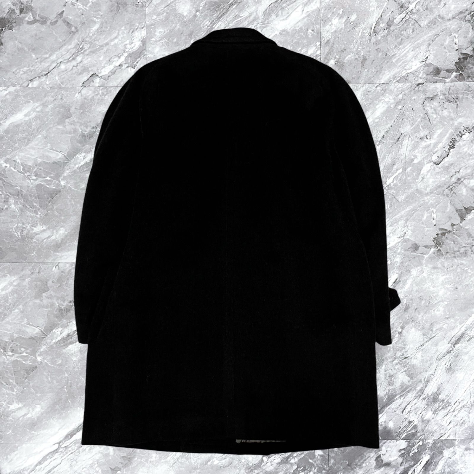 ⭐︎極美品⭐︎限定⭐︎Dior 黒 ダブルブレスト ウールピーコート Christian Dior クリスチャンディオール ピーコート Pコート アルパカ