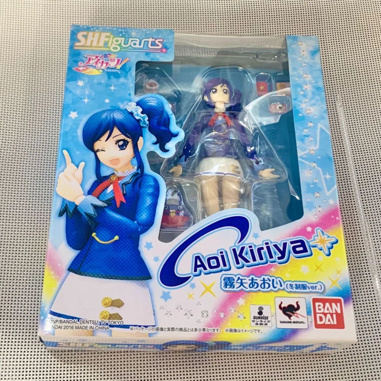 新品】S.H.フィギュアーツ アイカツ! 霧矢あおい (冬制服ver.) 約130mm