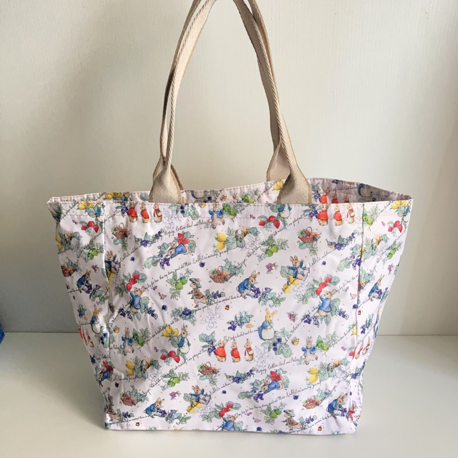 レスポートサック ボストンバッグピーターラビット 大容量 ポーチつき