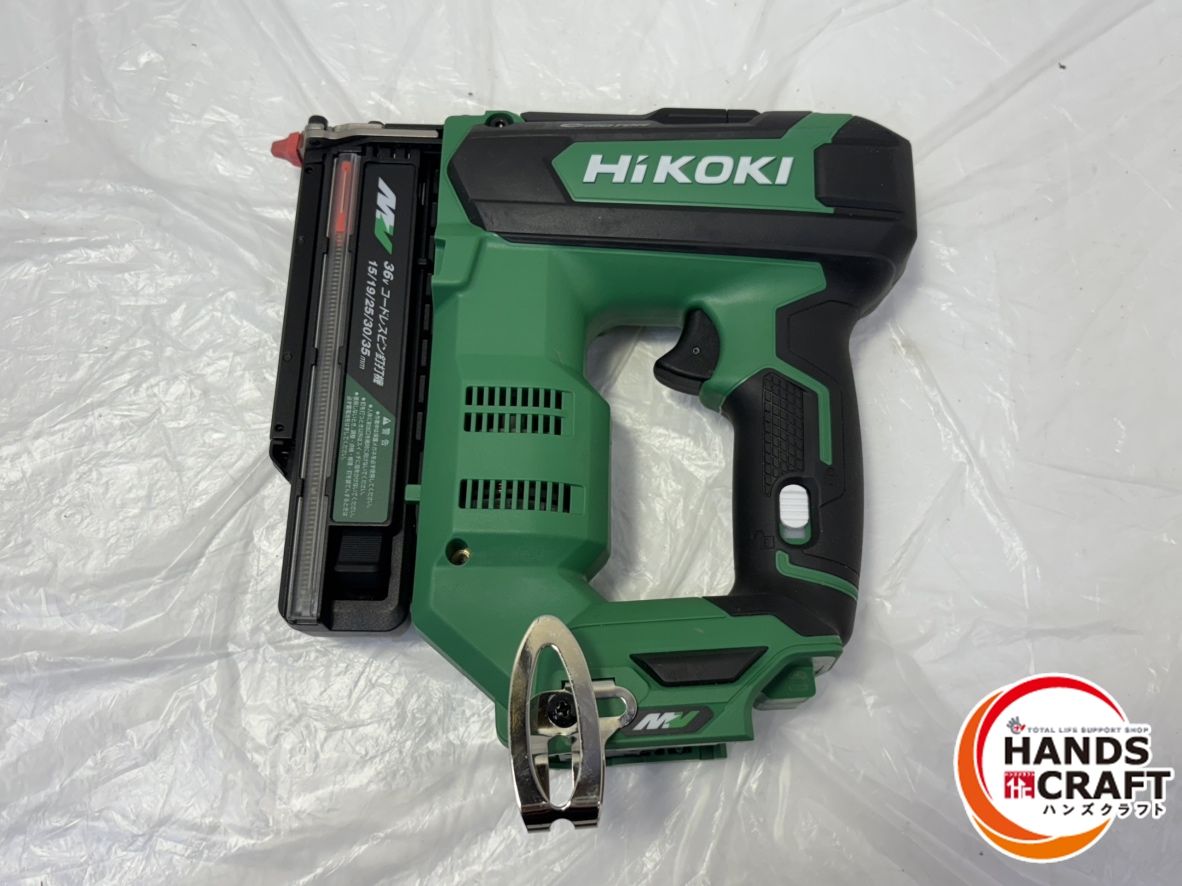 ▽ ハイコーキ 35 mmコードレスピン釘打機 36 V ケース付