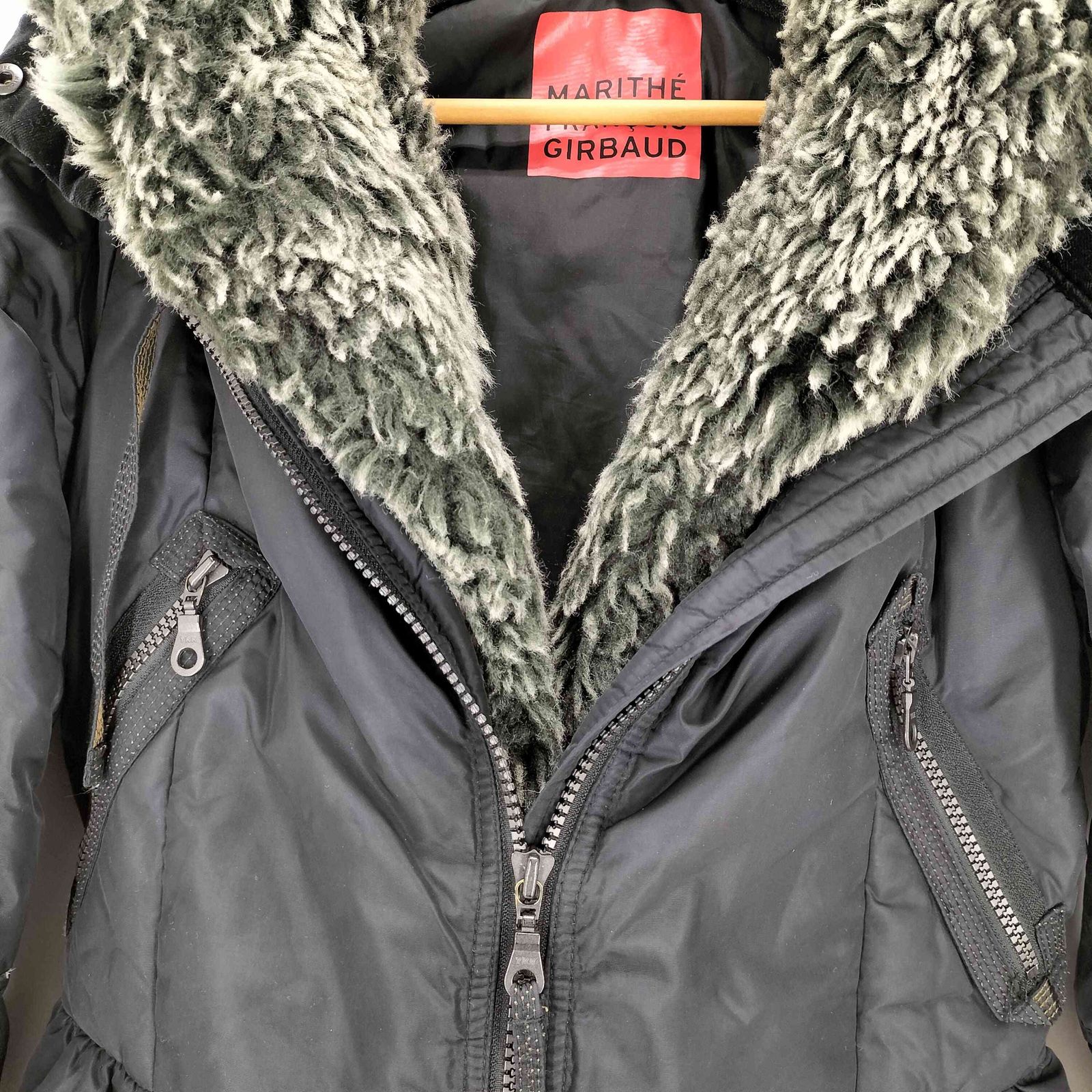 マリテフランソワジルボー MARITHE FRANCOIS GIRBAUD ボアライナー付き