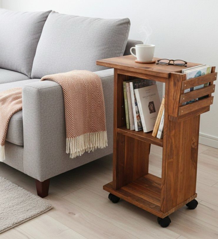 あ これ便利 コンパクトなサイドテーブル