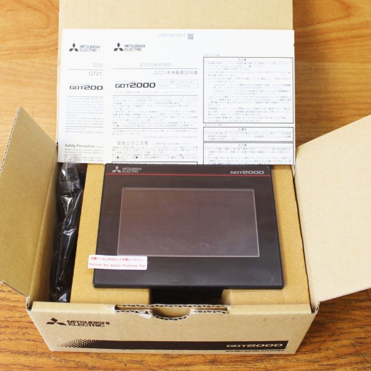 三菱電機 GT 2104-RTBD 表示器 GOT 2000 グラフィックオペレーションターミナル|タッチパネルディスプレイ