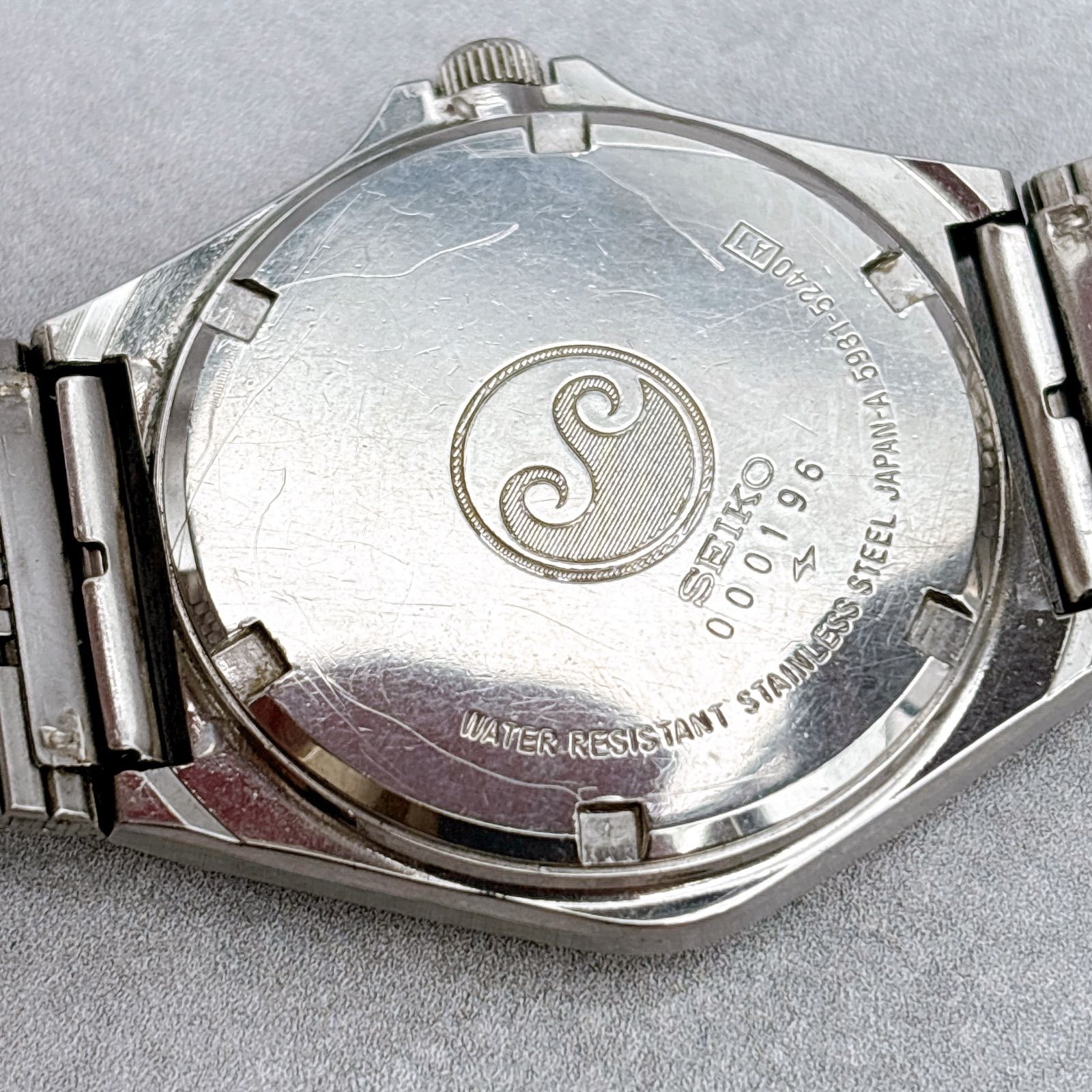 稼働 SEIKO セイコー Silver Wave 5931-5240 メンズ 腕時計 オクタゴン