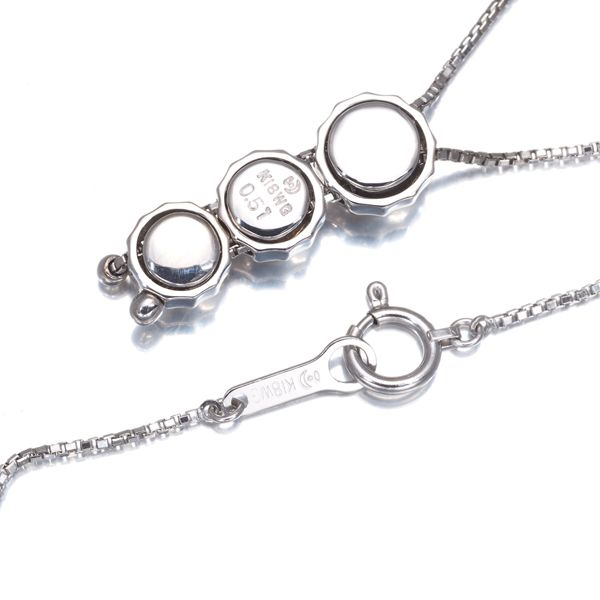 田崎　3Ｐダイヤ　K18WGトリロジー　TASAKI 田崎 3Pダイヤ K18WGトリロジー TASAKI TASAKI】タサキ『K18WG 3P