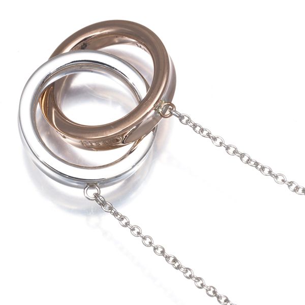 ティファニー ネックレス インターロッキング 1837 シルバー 925