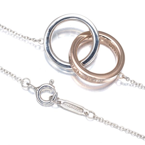 ティファニー ネックレス インターロッキング 1837 シルバー 925