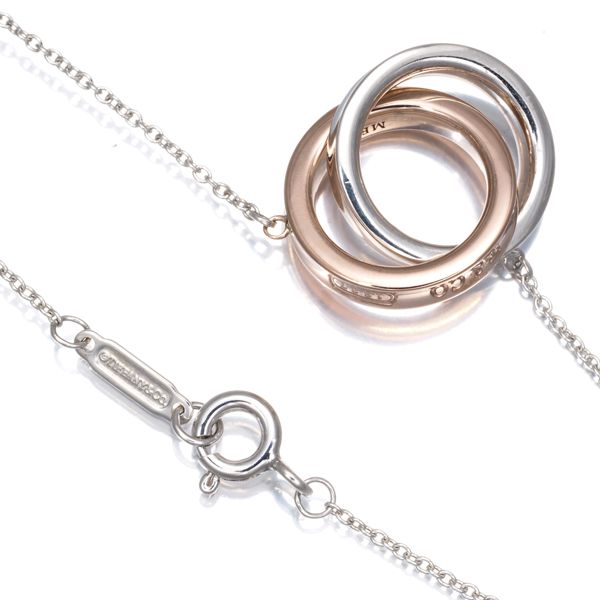 ティファニー ネックレス インターロッキング 1837 シルバー 925