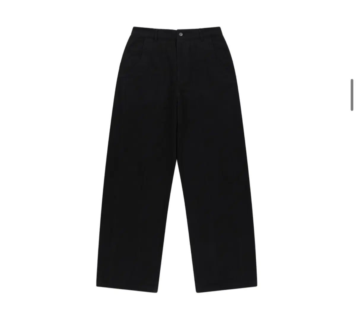 S ノードラブス DEV 7 ワイドコットンパンツ ブラック