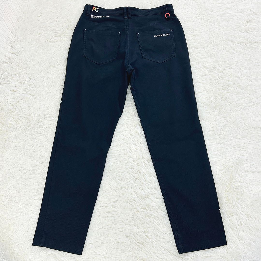 パーリーゲイツ 35th ルアンチンカルゼストレッチパンツ サイズ5