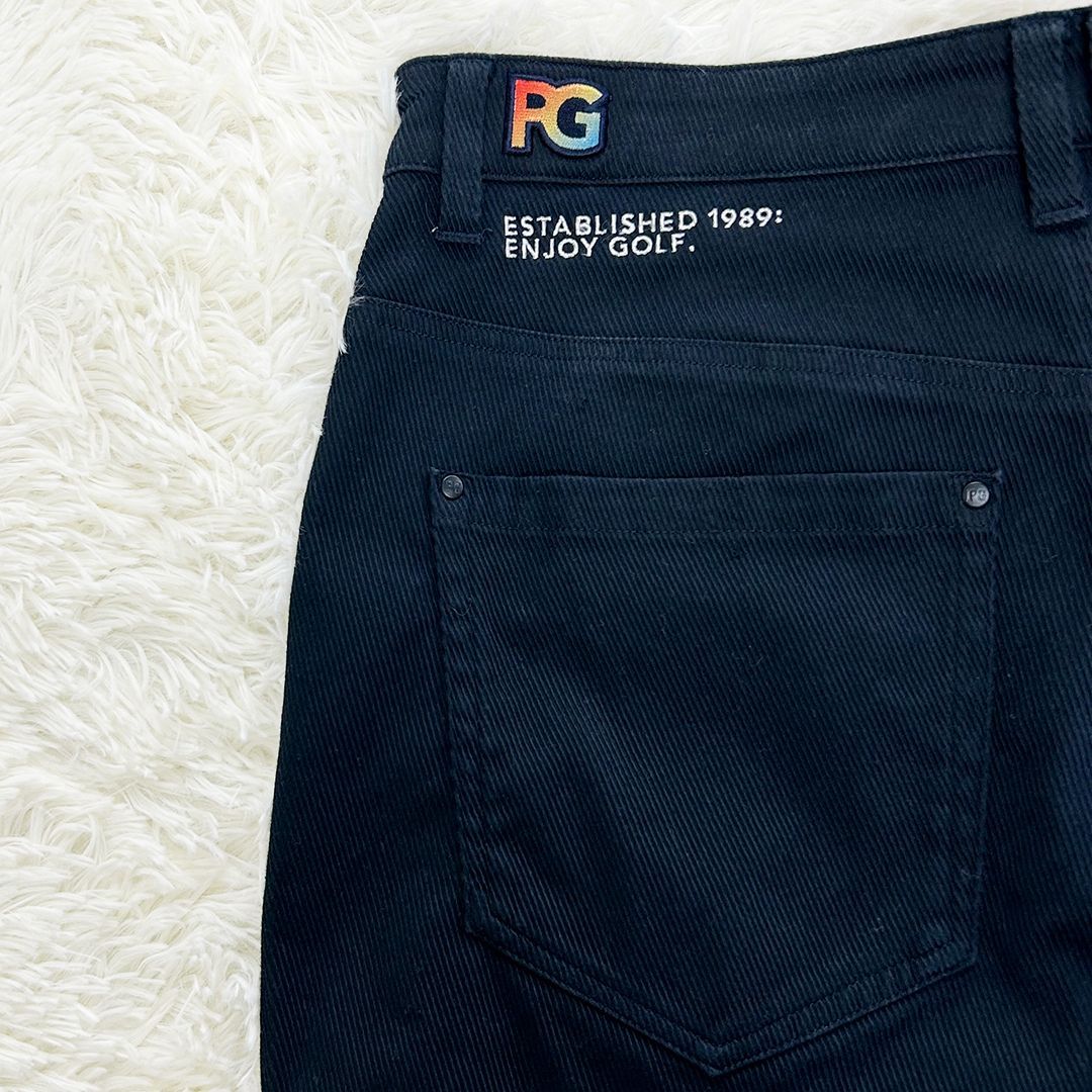 パーリーゲイツ 35th ルアンチンカルゼストレッチパンツ サイズ5