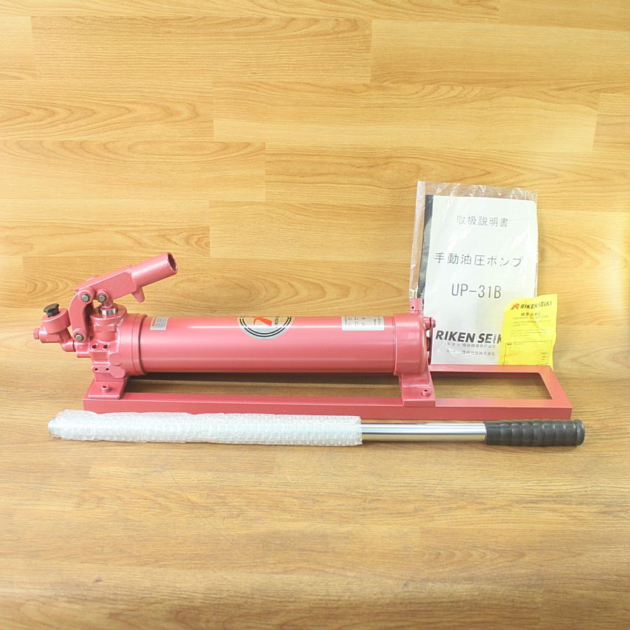 RIKEN 理研 UP-31 B 超高圧手動ポンプ 300 MPa 手動油圧ポンプ