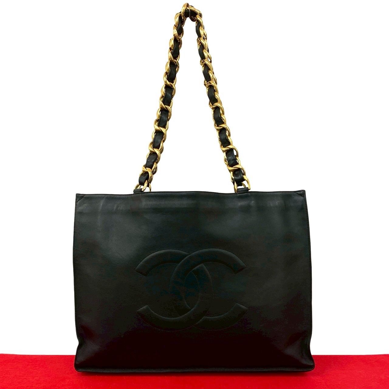 極 美品 シール有 3番台 CHANEL シャネル デカココ ココマーク