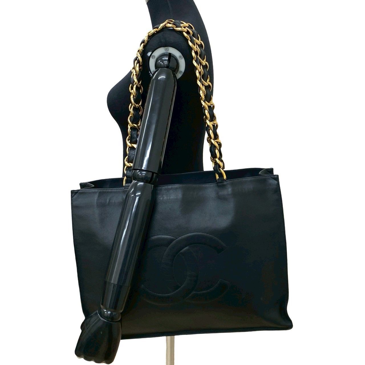 極 美品 シール有 3番台 CHANEL シャネル デカココ ココマーク