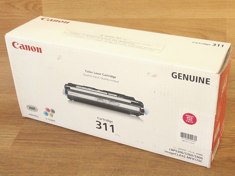 Canon 311 キャノン製 Canon 311 トナーカートリッジ カラーレーザー