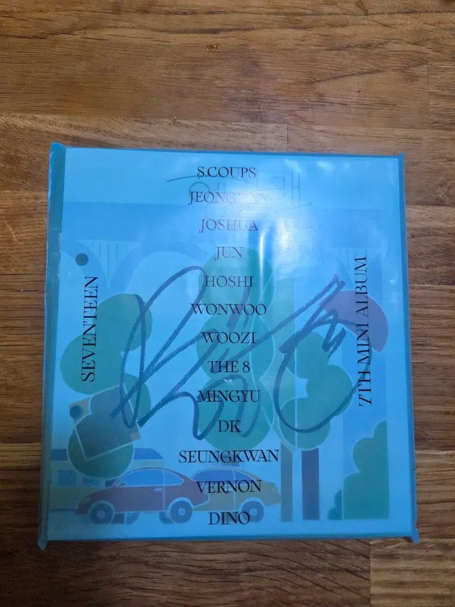 seventeen ミンギュ ヘンガレ サイン入りアルバム SEVENTEEN(セブンティーン・セブチ) ヘンガレ サイン アルバム