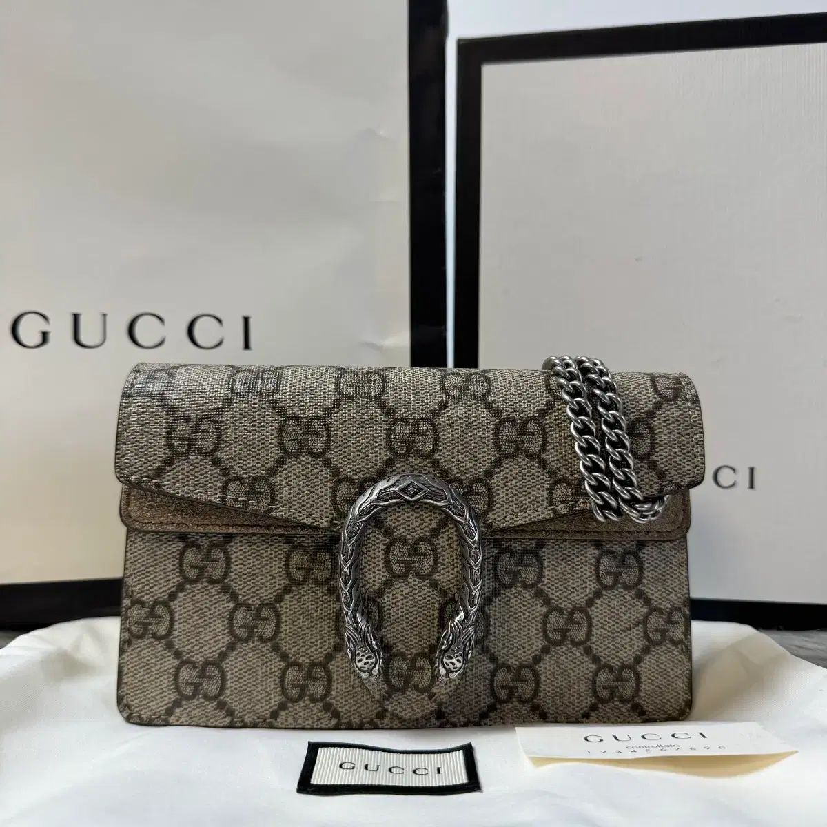 グッチ GG ディオニュソス シュプリーム クロスバック SUPER ミニ