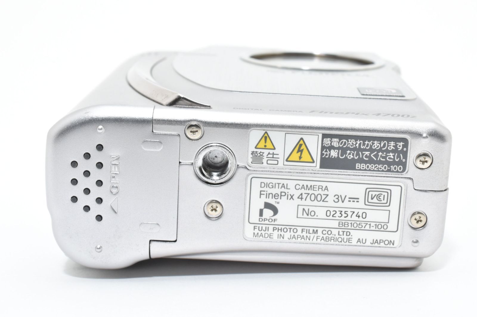 ☆美品☆フジフイルム FUJIFILM FinePix 4700Z 《完動品》☆ LL22#6232