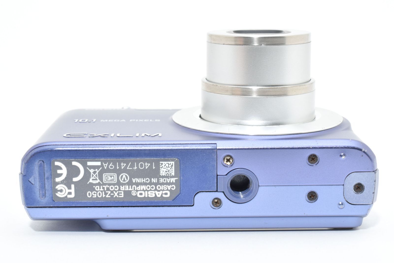 ☆極上品☆カシオ CASIO EXILIM EX-Z1050 ブルー《動作OK》☆ LL55