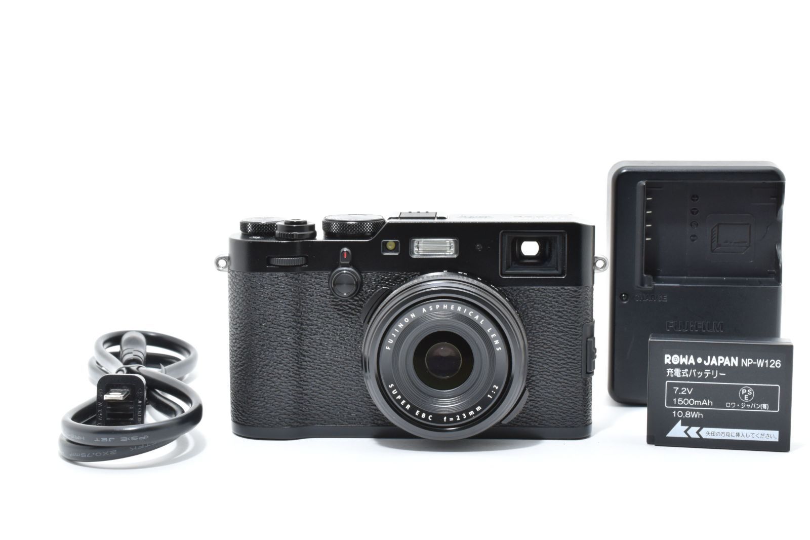 ☆極上美品☆フジフイルム FUJIFILM X100F ブラック ショット数233回