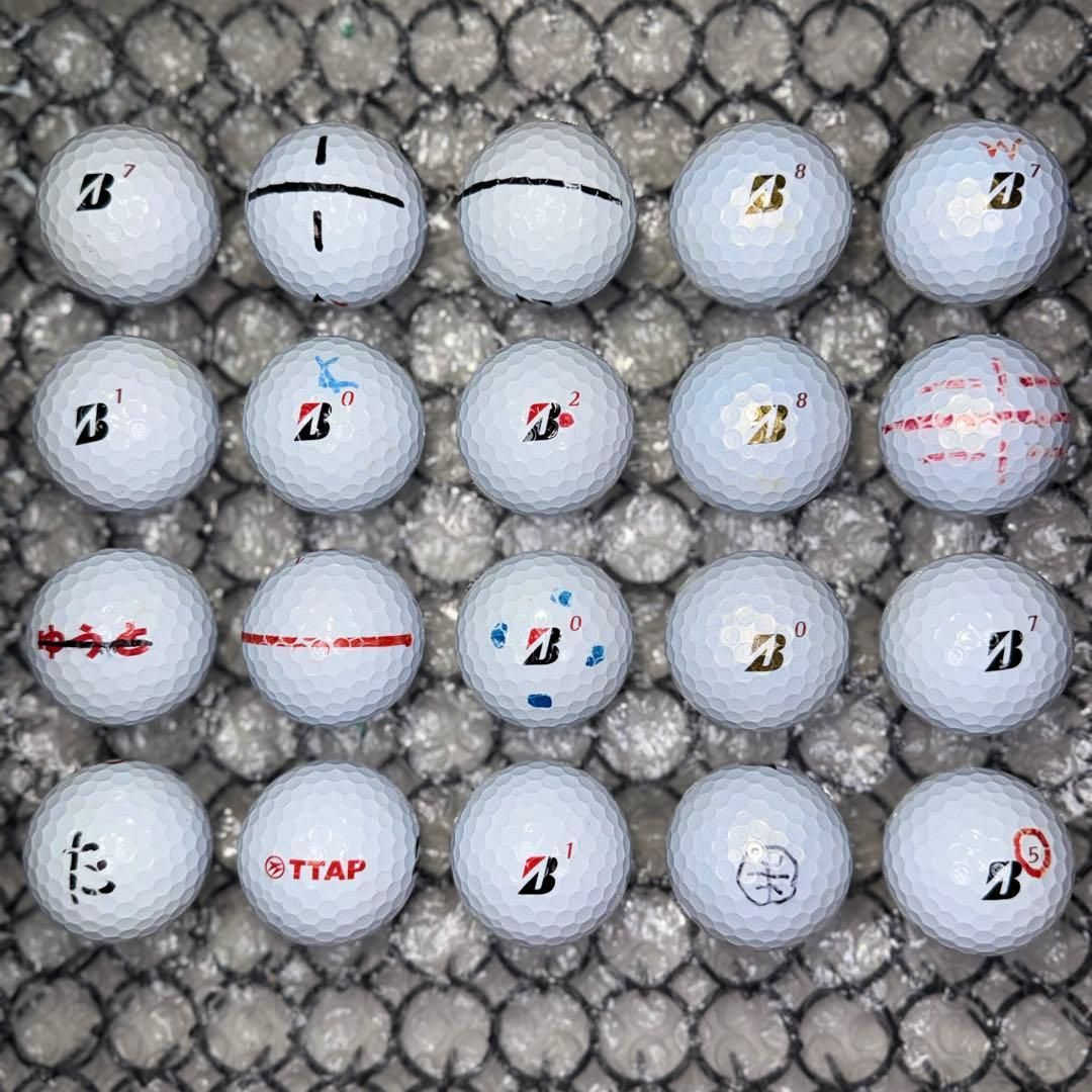 ロストボール ブリジストン bx ツアーb 951 20球 Sランクおまけ付 x